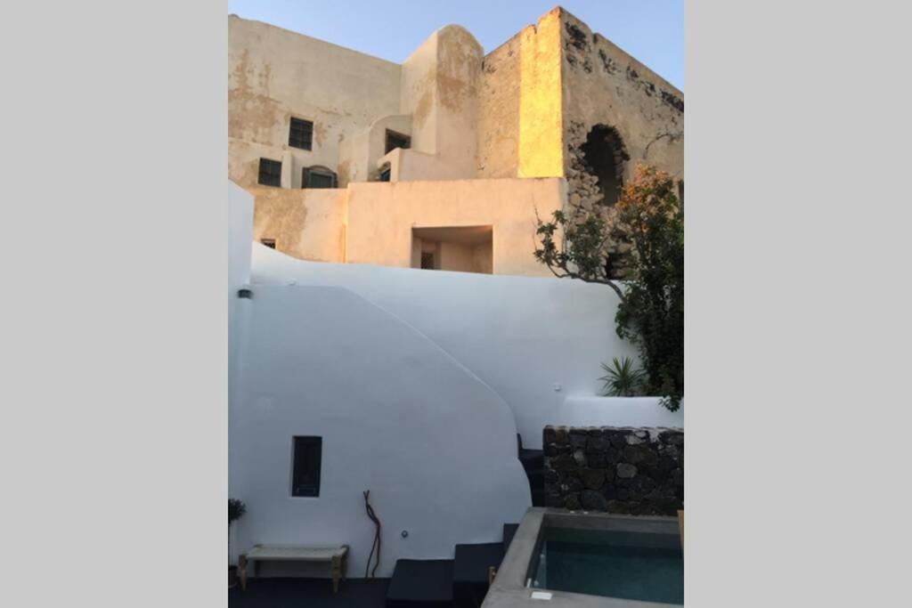فيلا Santorini Folia Cave House With Jacuzzi Pýrgos المظهر الخارجي الصورة
